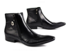 Genuine Leather Oxford Chelsea Boots