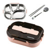 Portable Stainless Steel Lunch Box Bento Box Leakproof Food Container