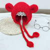 Knitted Crochet Beanie Cap