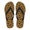 Cat Sugar Skull Flip Flops