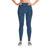 Blue Sugar Skull Leggings