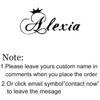 Personalized Iced Name Necklace Stainless Steel Charm Custom Name Jewelry Any Name 11 Font Style To Choose For Girl kids