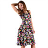Multi Colored Sugar Skull Dress