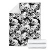 Skulls Throw Blanket