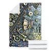 Steampunk Bobbin Blanket