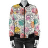 Pastel Skull Women's Bomber Jacket