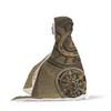 Steampunk Clock Hooded Blanket