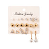 12 Pairs/Set Women's Earrings Set Stud Earrings For Women Bohemian Fashion Jewelry Vintage Geometric Crystal Pearl Earrings 2020 12 Pairs/Set Women's Earrings Set Stud Earrings For Women Bohemian Fashion Jewelry Vintage Geometric Crystal Pearl Earrings 2020