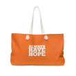 AHH Weekender Bag - Orange