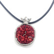 Pomegranate Charm Pendant Necklace