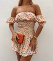 Boho Vintage Floral Printed Summer Dress