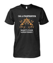 Men T- Shirt Funny T- Shirt For Firefighter.748