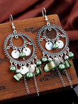 Retro Fashion Bohemia Tassel Style Alloy Earrings