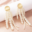 Stylish Fashion Tasseled Hanging Drop Earring Jewelry