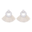 Fashion Alloy Paint Tassel Earrings