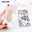 Flower Leaf Print Phone Case