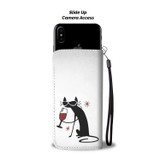 Cat & Wine Glass Wallet