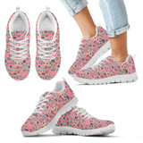 Pink Meow Cat Sneakers (Kids)