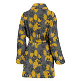 Cat Paw Print Bath Robe