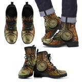 Piston Clock II Steampunk Boots