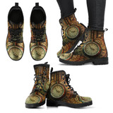 Piston Clock II Steampunk Boots