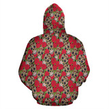 Rose Skull Hoodies