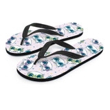 Happy Cat Flip Flops