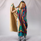 Yoga Mandala Hooded Blanket