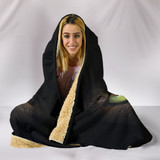 Cat Eyes II Hooded Blanket