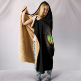 Cat Eyes II Hooded Blanket