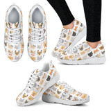 Cat Faces Sneakers (Women's)