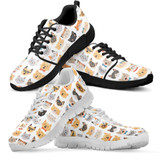 Cat Faces Sneakers (Women's)