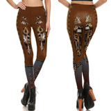 Steampunk Hidden Gears Leggings