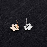 Cute Cat Paw Stud Earrings