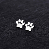 Cute Cat Paw Stud Earrings
