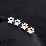 Cute Cat Paw Stud Earrings