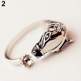 Stylish Horse Ring