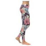 Koi Fish and Lotus Leggings Plus Size