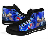 Sonic the Hedgehog Shoes High Top Sneakers