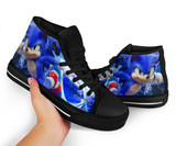 Sonic the Hedgehog Shoes High Top Sneakers