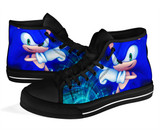 Sonic the Hedgehog Shoes High Top Sneakers