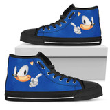 Sonic the Hedgehog Shoes High Top Sneakers