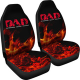 Firefighter Dad Car Seat Covers
