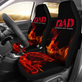 Firefighter Dad Car Seat Covers