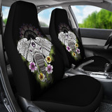 Elephant Art Flower Animal Car Seat Covers