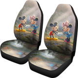 Mickey Love Minnie Car Seat Covers