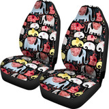 Elephant Animal Car Seat Covers