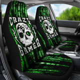 Crazy Gamer Car Seat Covers