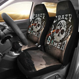 Crazy Gamer Car Seat Covers