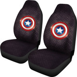 Captain American Shield Avengers Car Seat Covers